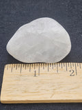 Clear Quartz River Stone - Frosted Window Stone for Meditation. P.S not every stone is the same