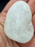Clear Quartz River Stone - Frosted Window Stone for Meditation. P.S not every stone is the same