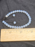Luminous Opalite Bracelet - Polished Sea Opal Beads with Adjustable Cord. P.S not every rock is the same.