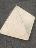 Genuine Selenite Pyramid - Shimmering White Luminous Crystal Decor P.S every stone is different