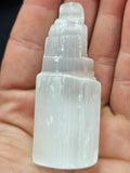 Genuine Selenite Skyscraper - Raw Unpolished Standing Crystal Tower. P.S every stone is different