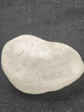 Clear Quartz River Stone - Frosted Window Stone for Meditation. P.S not every stone is the same