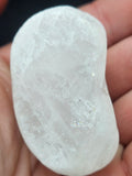 Clear Quartz River Stone - Frosted Window Stone for Meditation. P.S not every stone is the same