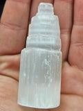 Genuine Selenite Skyscraper - Raw Unpolished Standing Crystal Tower. P.S every stone is different