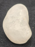 Clear Quartz River Stone - Frosted Window Stone for Meditation. P.S not every stone is the same