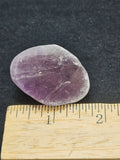 Amethyst River Stone - Frosted Seer Stone with Polished Crystal Face. P.S every stone is different