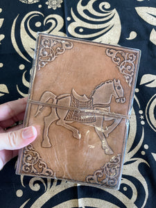 Leather Horse Notebook