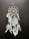 White Macrame Dreamcatcher (small)