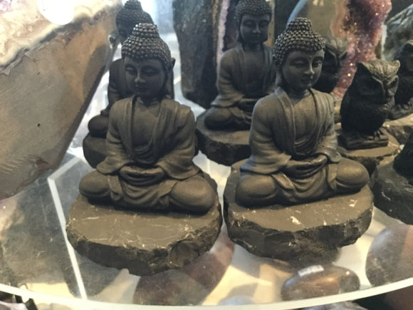 Shungite Buddha