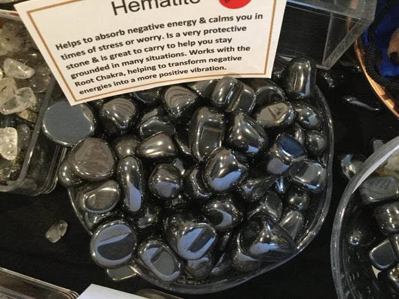 Hematite Tumbled