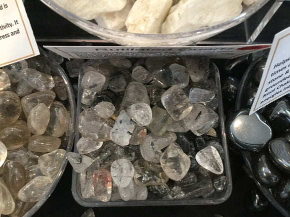 Rultilated Quartz Tumbled
