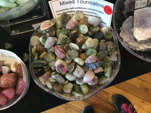 Mixed Tourmaline Tumbled